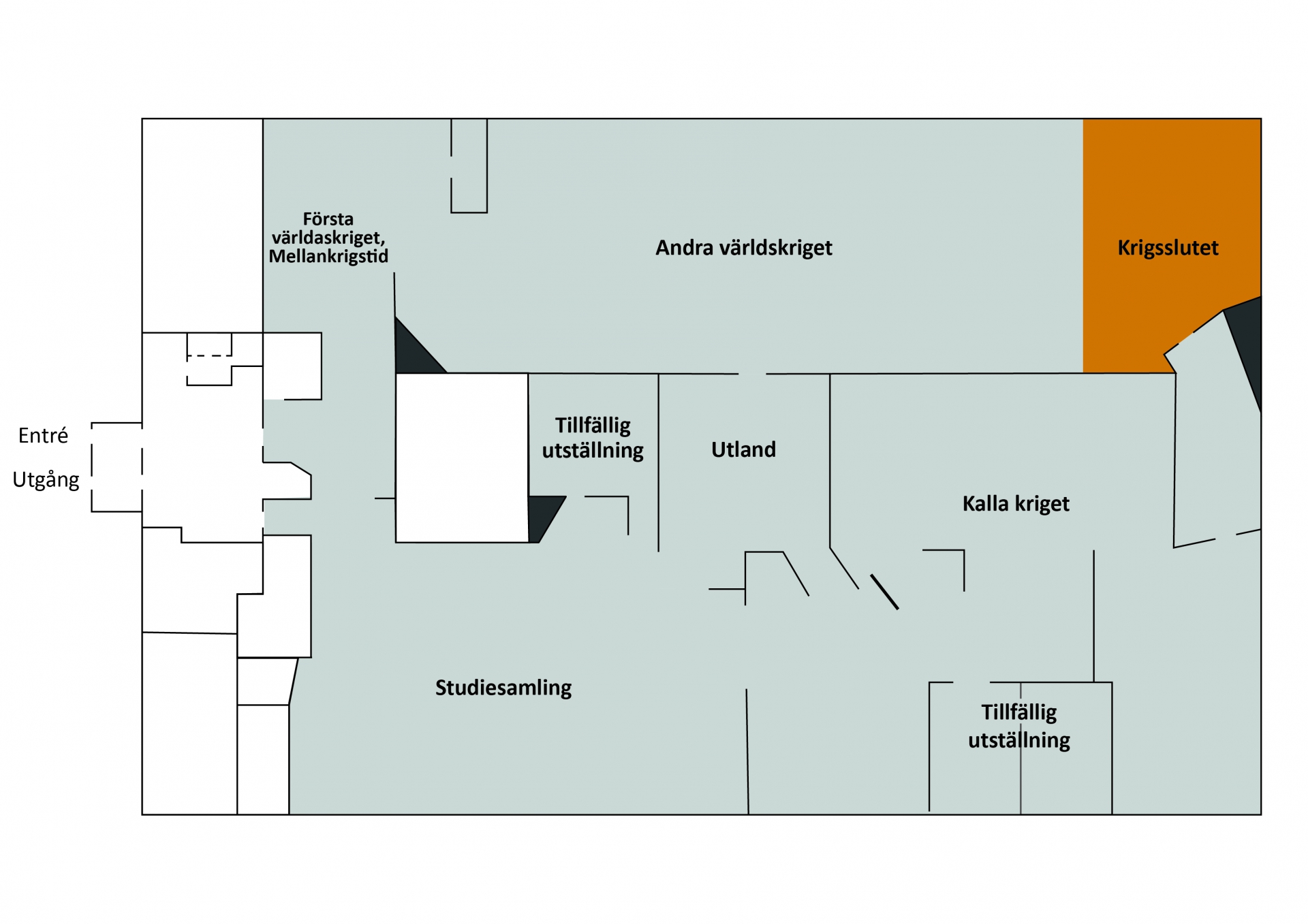 Museumskarta – Arsenalen
